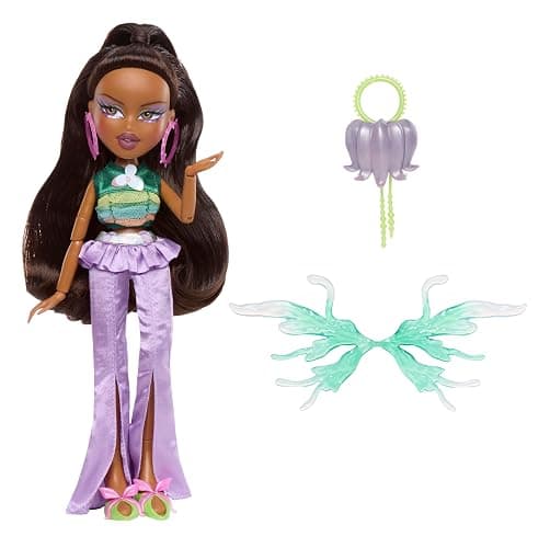 Bratz Fashion Pixiez Sasha Collectible Fantasy Doll with Real Fashions and Accessories thumbnail 2