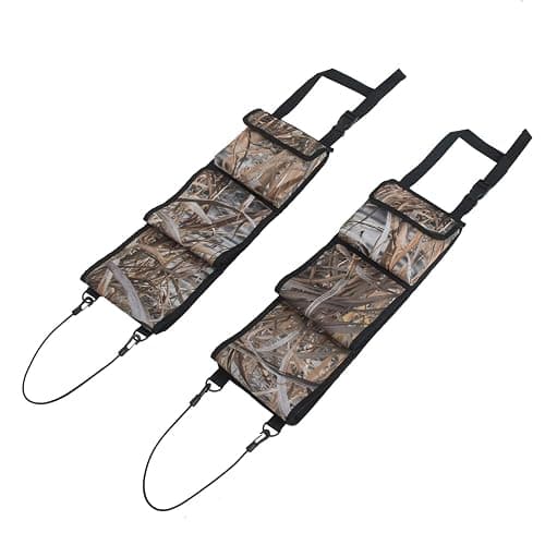 MYDAYS Seat Back Gun Rack, Gun Sling Bag, Camo Front Seat Gun Organizer Holder for Hunting Rifles/Shotguns thumbnail 5