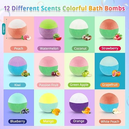 Bath Bombs for Kids with Surprise Inside, 24 Pack Kids Bath Bombs with Toys Inside Gift Set, Kid Bubble Bath Fizzy for Girls Boys with Bath Toys thumbnail 6