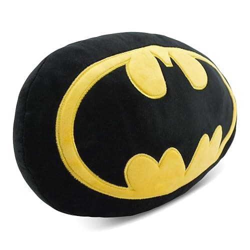 Northwest Batman Classic Logo Cloud Pillow 12" – Superhero Plush Stuffed Toy, Kids & Adults Room Decor, Gift for Batman Fans thumbnail 3