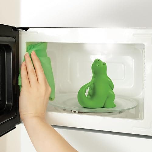 Genuine Fred DRAGON'S BREATH Microwave Steam Cleaner, BPA-Free Silicone Dragon Design, Easy to Use, Reduces Cleaning Time, Dishwasher Safe, Fun and Effective Kitchen Gadget thumbnail 4