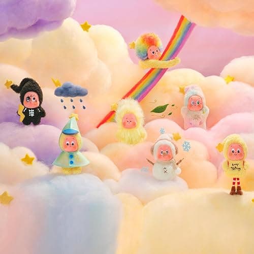 POP MART Twinkle Twinkle Sweet Dreams Forecast Series-Plush Pendant Blind Box, Collectible Toys Home Decorations, Holiday Birthday Gifts for Girls and Boys, Single Box thumbnail 7