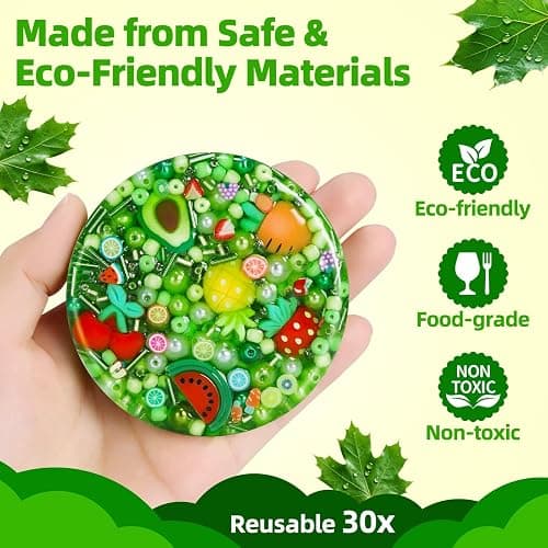 Reusable Picky Fidget Pad with Mold, Microwaveable 30 Times Sensory Skin Picking Fidget Toys, Portable Picking Pad for On-The-Go Use, Gift for Adults with Anxiety, ADHD, OCD, Dermatillomania thumbnail 5