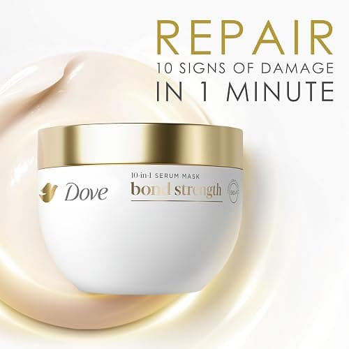 Dove Hair Bond Strength 10in1 Serum Mask for Chemically Damaged Hair with Bio-Protein Care Technology plus Peptide Complex 9.2 fl oz. thumbnail 11