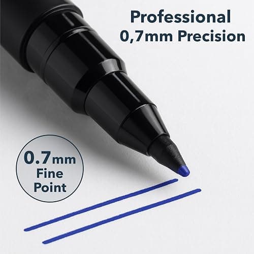 Mr. Pen- Felt Tip Pens, Assorted Colors, 8 Pack, 0.7mm thumbnail 4