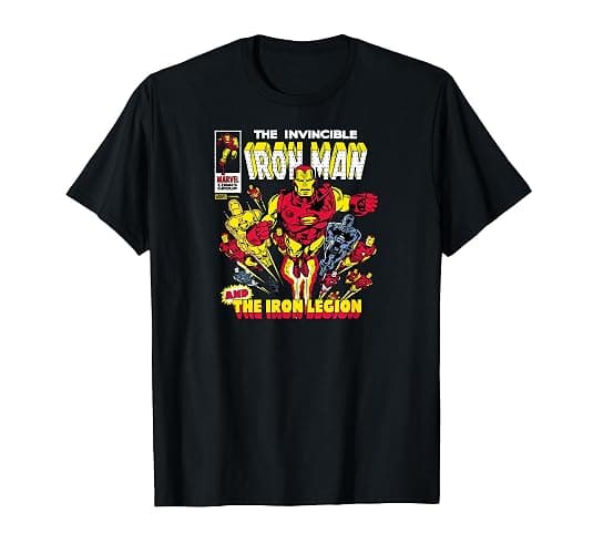 Iron Man - Comic Cover T-Shirt - Image 1