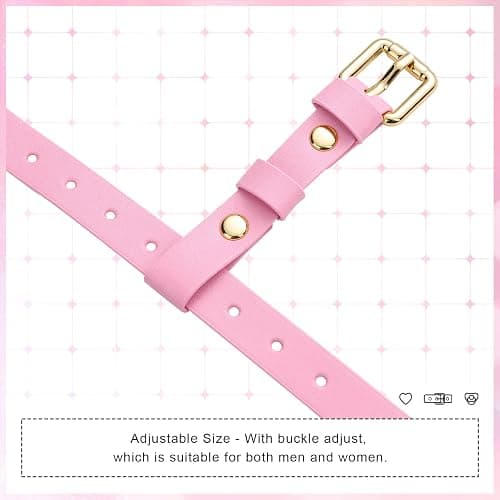 Littleforbig Leather Adjustable Strap Little Furry Pacifier Head Harness thumbnail 3