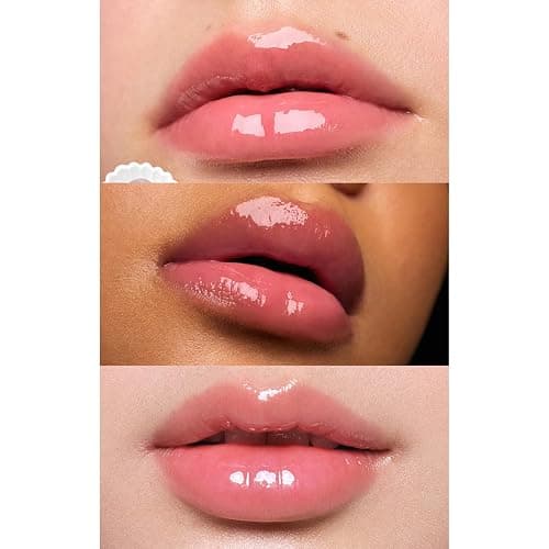 Flower Knows Shell's Jewel Nourishing Lip Glaze,Hydrating Lip Gloss with Hyaluronic,Moisturizing Plumping Oil,Non-Sticky Formula,0.16 fl.oz(P05 Shell Heart) thumbnail 4