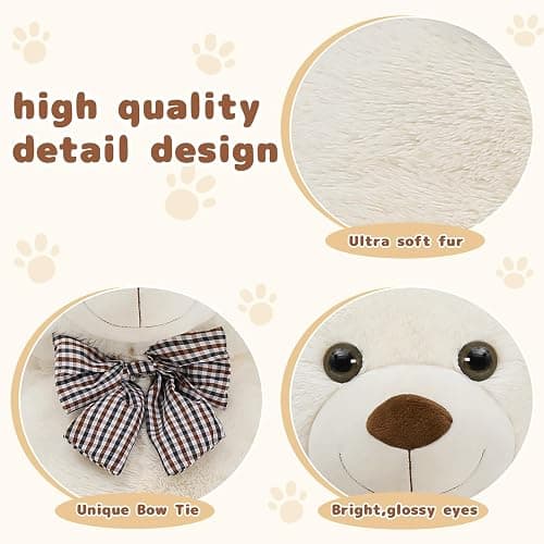 Giant light brown Teddy Bear 50-60 inch thumbnail 7