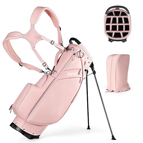 Golf Bags, Golf Stand Bag, Adjustable Shoulder Straps, Multiple Pockets - Image 1