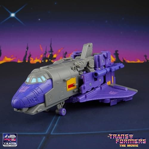 Transformers Studio Series The The Movie Astrotrain, Leader Class 6.75-Inch Converting Action Figure, Robot Toys for Ages 8+ thumbnail 10