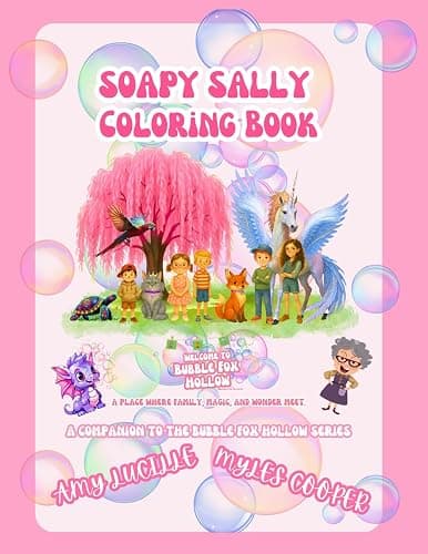 Soapy Sally Coloring Book: A Companion to the Bubble Fox Hollow Series - Image 1