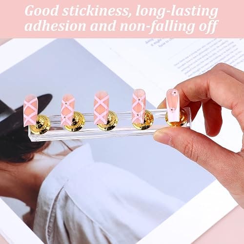 3600 Stück Nagel Ständer Acryl Nagelständer Acryl Nagelständer Übungshand Nail Stand Für Gelnägel Nagelspitze Nagelübungsständer Nagelständer Zum Diy Maniküre Nagel Stander Für Press On Nail Ständer thumbnail 5