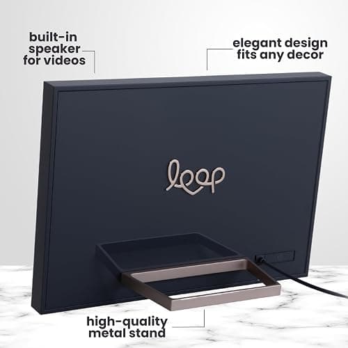 Loop Wi-Fi Digital Picture Frame with Touch Screen, 10-Inch Display, The Only Frame to Offer Text Message Photos Direct to Frame, Easy to use App, Gift to Keep Friends and Family Connected thumbnail 3