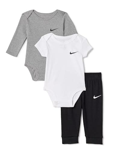 Nike Baby Essentials Bodysuits and Pants 3-Piece Set - Image 1