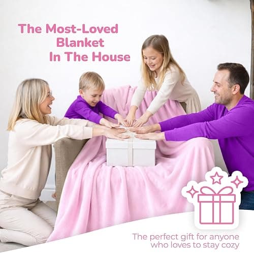 Super Blanky Wearable Blankets for Women, Adult Wearable Blanket Men, Mother's Day Gifts for Her, Wife Birthday Gift Ideas thumbnail 5
