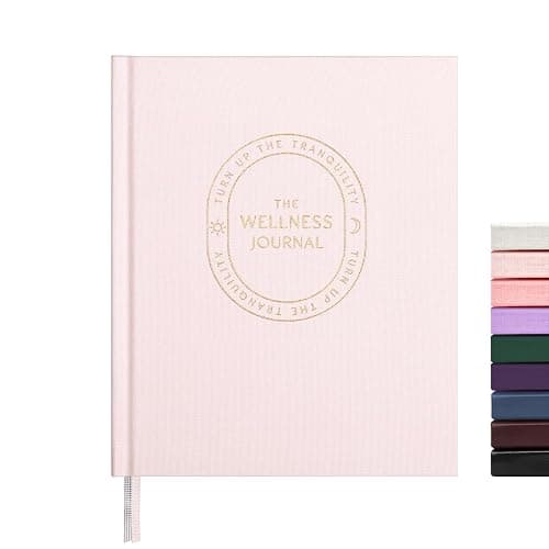 And Per Se Wellness Journal, Undated Daily Wellness Planner to Practice Positive Thinking, Mindfulness & Reflection, 91 Days Self-Care Journal For Women & Men (Pale Pink) [hardcover] - Image 1
