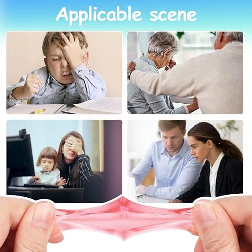 JOFONY 24PCS Mini Ice Cube Toys,Squeeze Cubes Ball- Ice Fidget Squeeze Toys for Kids and Adults with ADHD and Autism for Anxiety Relief & Hand Therapy thumbnail 7