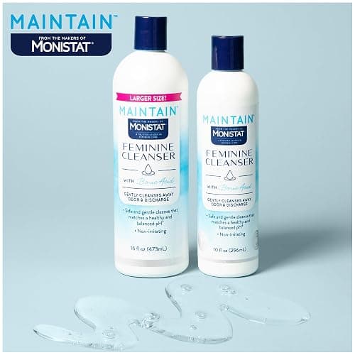 Monistat Boric Acid Feminine Wash, Fragrance-Free Intimate Wash for Women with Gentle pH-Balanced Formula, 16 Fl Oz thumbnail 6