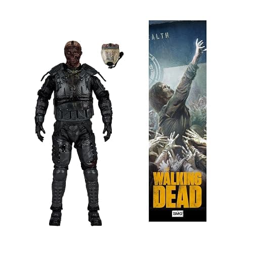 McFarlane Toys - The Walking Dead Gas Mask Zombie 5in Action Figure thumbnail 3