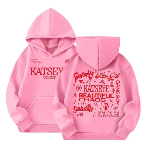 YLDBWDX Girls Sweatshirts Katseye Merch Hoodies Graphic Long Sleeve Hoodie - Image 1