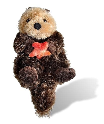 Wild Republic Sea Otter Plush, Stuffed Animal, Plush Toy, Gifts for Kids, Cuddlekins 8 Inches - Image 1