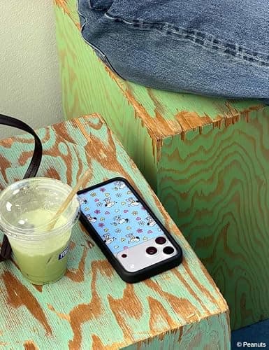 Wildflower Cases - Compatible with iPhone 13/14 | Protective Bumper, 6.5ft Drop Test Certified, Women Owned Small Business | Snoopy Blue Yellow Heart Flower Trendy | Mad Happy x Peanuts thumbnail 7