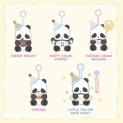 52TOYS Panda Roll Party Series Blind Box Stuffed Animal Plush Toy with Soft and Adorable Design, 1PC Perfect for Cuddling, Display, and Unique Posing, Ideal Gift for Panda Enthusiasts thumbnail 5