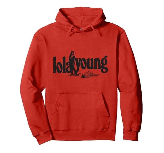 Official Lola Young Black Logo Pullover Hoodie - Image 1