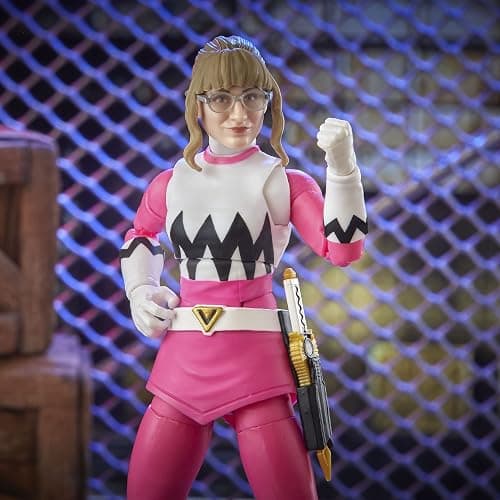 Power Rangers Lightning Collection Lost Galaxy Pink Ranger 6-Inch Premium Collectible Action Figure Toy with Accessories, Kids Ages 4 and Up thumbnail 2
