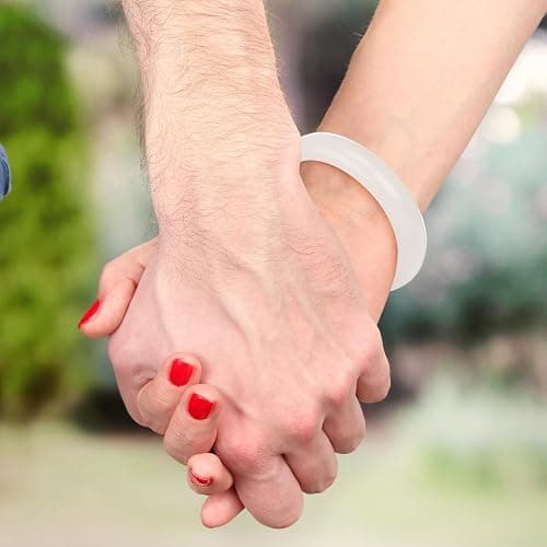 Landical 2.4'' Natural Jade Bracelet for Women Jade Bangle Bracelets with Box Good Luck Bangle Valentine Jewelry Gift thumbnail 7