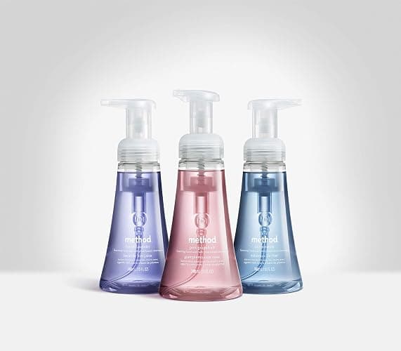 Method Foaming Hand Soap, Sweet Water, Paraben and Phthalate Free, 10 fl oz (Pack of 3) thumbnail 5