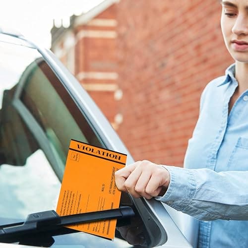Gersoniel 50 Pieces Fake Parking Tickets Double Side Joke Violation Pranks for Adults Funny Prank Kit Stuff Prank Kit Funny Joke Gag Car Citations for Adult Police Multiple Sections Printing thumbnail 6
