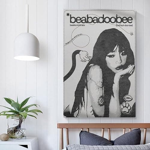 Aovtysa Beabadoobee Canvas Poster Wall Decorative Art Painting Living Room Bedroom Decoration Unframe-style08x12inch(20x30cm) thumbnail 5