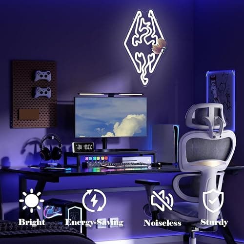 Vveikea Game Neon Sign Dragon Led Sign Neon Lights Adjustable Gamer Neon Light Sign Gaming Room Light Up Signs for Wall Decor for Boy Man Gifts thumbnail 4