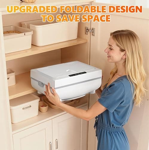 FEACORT Towel Warmer, 35L Large Foldable Towel Warmers for Bathroom, Dual-Mode Blanket Warmer with Safety Lock, Timer, and Auto Shut-Off, Fits Up to 3 Oversized 40"X70" Towels, for Home & Loved Ones thumbnail 6