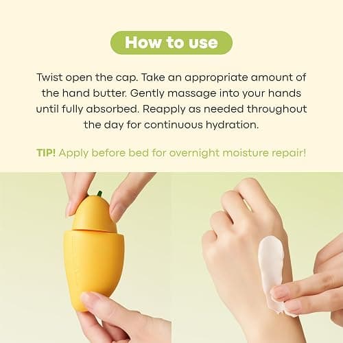 TONYMOLY Mango Tango Duo Gift Set – Nourishing Mango Hand Butter with Shea Butter & Oils + Mango Scented Candle, Hydrating & Soothing Holiday Gift for Soft Hands 2pc Gift Wrapped Set thumbnail 4