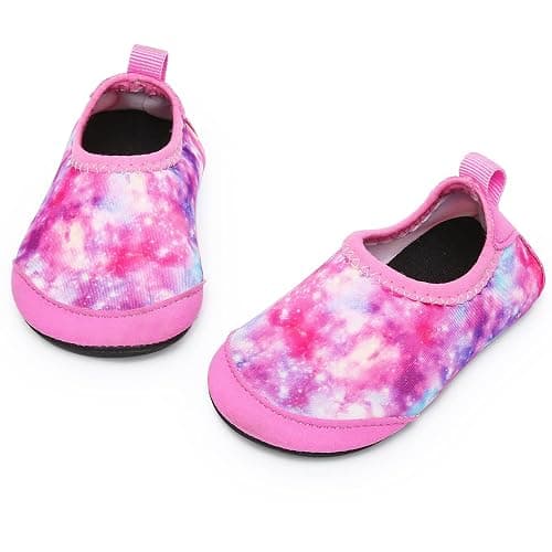 Apolter Baby Boys and Girls Swim Water Shoes Barefoot Aqua Socks Non-Slip for Beach Pool Toddler Kids - Image 1