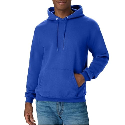 Hanes Men's Hoodie - EcoSmart Fleece Hooded Sweatshirt for Men & Women - Midweight Fleece - Big & Tall Available - Image 1