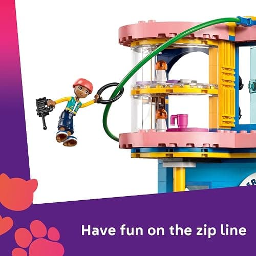 LEGO Friends Heartlake City Friends Club House Building Toy for Girls & Boys - Pretend Play Set for Kids, Ages 8+ - W/5 Minidolls, 3 Toy Animals, & Accessories - Gift Idea for Birthdays - 42689 thumbnail 3