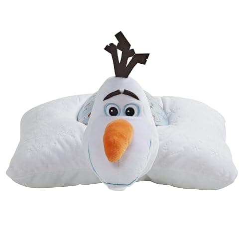 Pillow Pets Disney Frozen Olaf, 11" Sleeptime Lite | Snuggle Buddy and Night Light in One, Projects Rainbow Stars, 3 Color Modes, 20-Minute Auto-Off Timer thumbnail 4