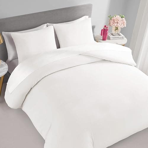 Juicy Couture Angel White Velour Full/Queen Comforter Set - 3 Piece Luxury Bedding Ensemble thumbnail 3