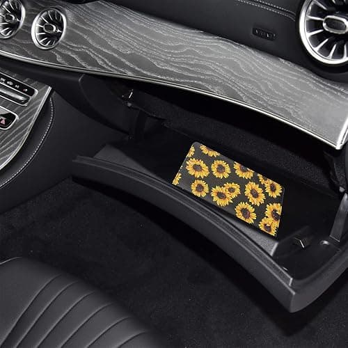 LumiMokki Premium Car Registration & Insurance Card Holder with Magnetic Shut, Vehicle Glove Box Car Organizer - For Documents, Cards, License (Rose gold) - Rose gold thumbnail 7