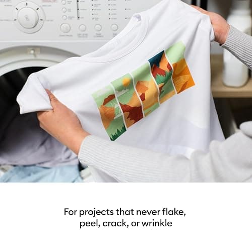 Cricut Sublimation Paper - 100 Sheets (8.5" x 11") - Letter Size - Compatible with Sublimation Printer and Sublimation Ink (120gsm) thumbnail 5