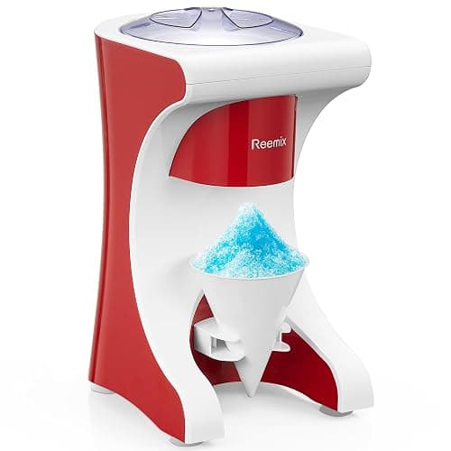 Shaved Ice Machine Snow Cone Machine, Reemix Slushie Machine for Snow Cone, Snowballs, Frozen Cocktails and More, Easy to DIY with Snow Cone Syrup at Home - Image 1