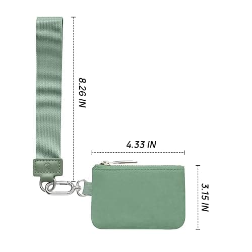 Mum's Memory Mini Zip Around Wristlet Wallet for Women Dual Pouch Wristlet Portable Wallet Coin Purse Mini Women Coin Pocket thumbnail 2
