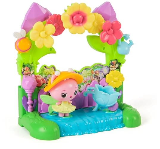 Gabby's Dollhouse: The Movie, Queen Kitty Fairy's Garden Balcony, with Toy Figure & Dollhouse Accessories, Kids Toys for Girls & Boys Ages 3 and Up - Image 1