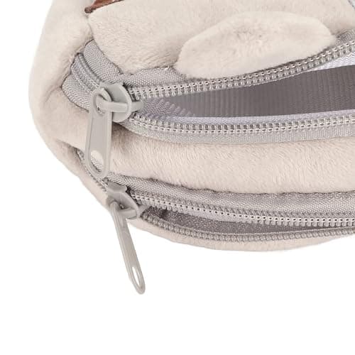 Kitten Motif Toiletry Bag, Cute, Stylish, Soft Canvas, Versatile, Cat Makeup Bag for Outings, Travel, Office thumbnail 9