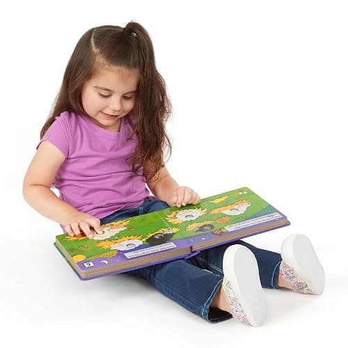 Melissa & Doug Children's Book - Poke-a-Dot: Goodnight, Animals (Board Book with Buttons to Pop) - FSC Certified thumbnail 9