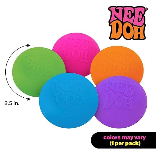 Schylling NeeDoh Original - Sensory Fidget Toy - Assorted Colors - Ages 3 to Adult , 1 Count ( Pack of 1) thumbnail 3